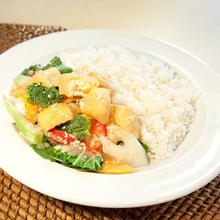 Tofu Vegetable Rice 豆腐什菜飯